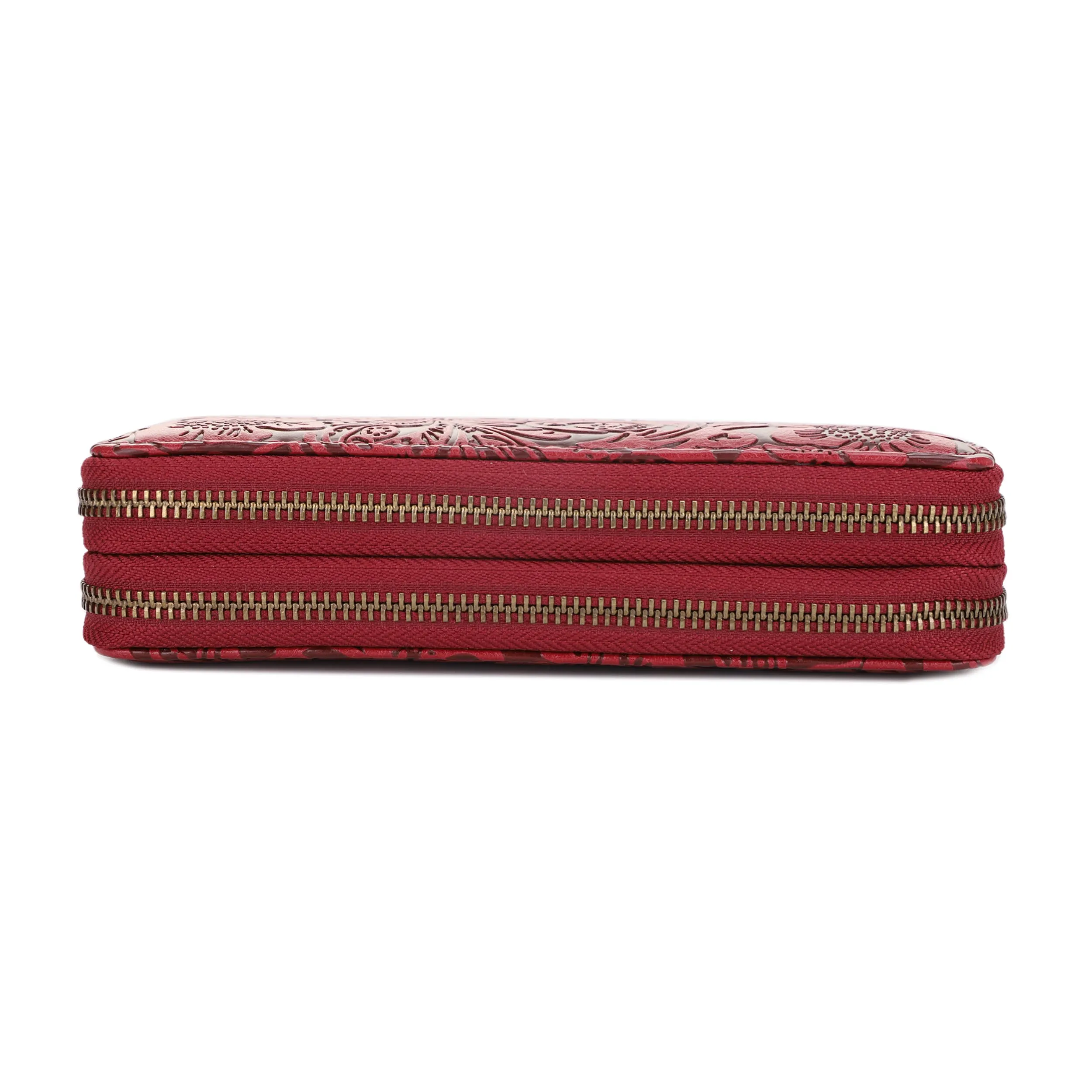 Filly Flora Embossed Wallet with Wrist Strap sold by Jessie James Handbags product image thumbnail 4