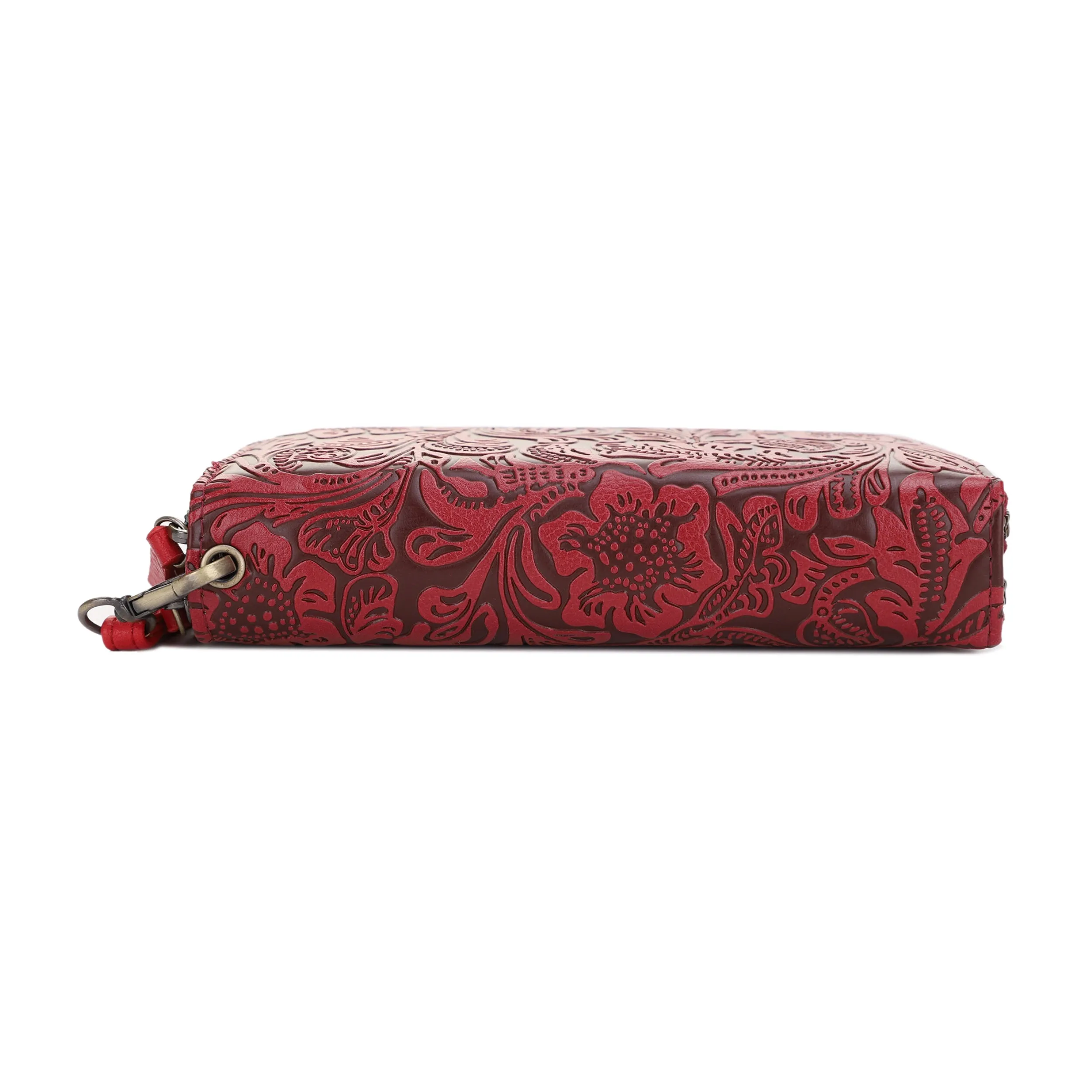 Filly Flora Embossed Wallet with Wrist Strap sold by Jessie James Handbags product image thumbnail 2
