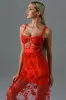 Rogo Lace Maxi Bandage Dress - Red, L sold by Bella Barnett