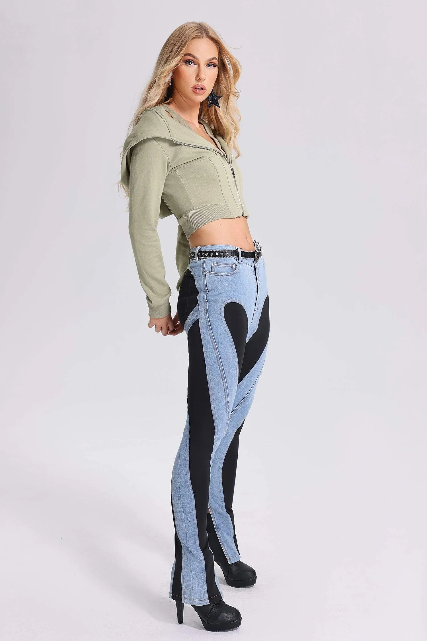 Presley Illusion Jeans, S sold by Bella Barnett product image thumbnail 2
