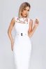 Althea Halter Bandage Maxi Dress, L sold by Bella Barnett