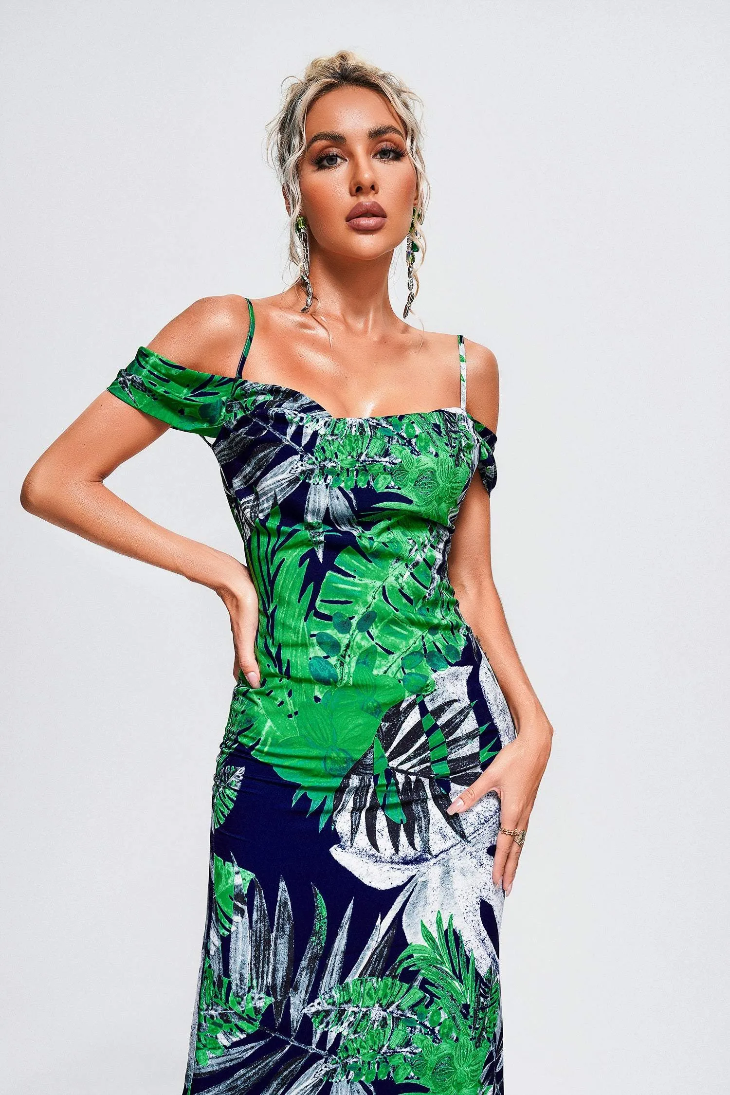 Stripa Printed Maxi Dress, S sold by Bella Barnett product image thumbnail 2