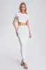 Mieshia White Loungewear, L sold by Bella Barnett