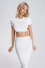 Mieshia White Loungewear, L sold by Bella Barnett