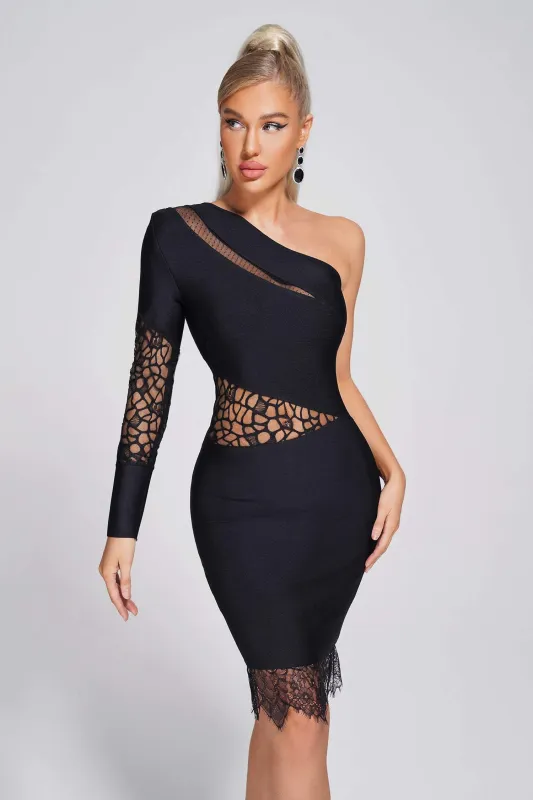 Cavasa Lace Mini Bandage Dress, S sold by Bella Barnett