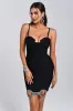 Saloma Diamonate Mini Bandage Dress, S sold by Bella Barnett