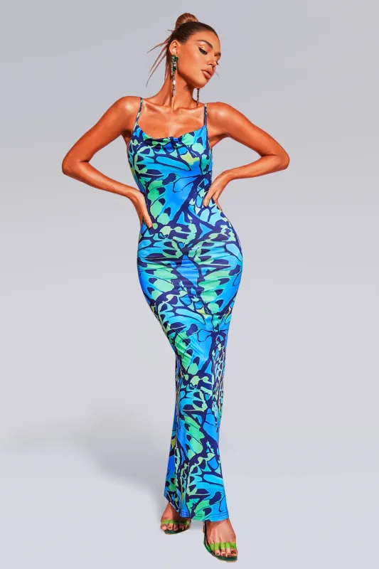 Sukia Printed Maxi Dress, L sold by Bella Barnett