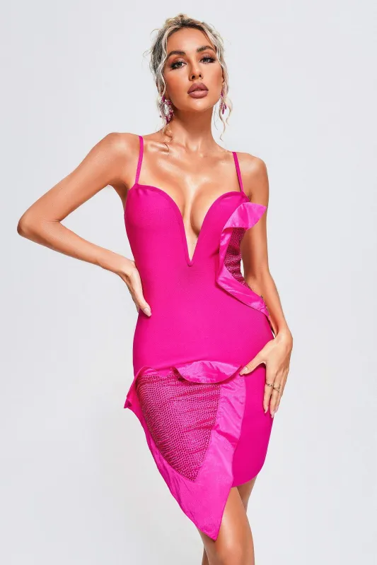 Sarai Mini Bandage Dress, M sold by Bella Barnett