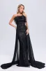 Janetta Feather Sequin Maxi Dress, S sold by Bella Barnett