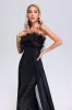 Janetta Feather Sequin Maxi Dress, S sold by Bella Barnett