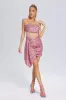 Janneth Sequin Ruched Mini Dress, L sold by Bella Barnett