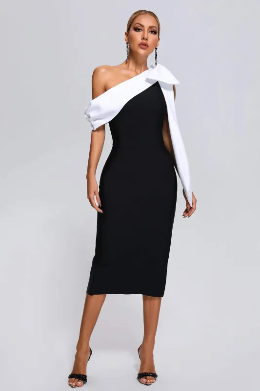 Elza Midi Bandage Dress, S sold by Bella Barnett