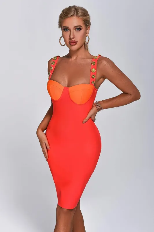 Aisha Mini Bandage Dress, M sold by Bella Barnett