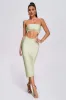 Venus Strapless Cutout Midi Bandage Dress, L sold by Bella Barnett