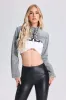 Nettie Super-Short Demin Jacket, L sold by Bella Barnett