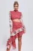 Varuni Printed Cutout Midi Dress, L sold by Bella Barnett