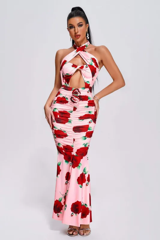 Julia Halter Floral Maxi Dress, L sold by Bella Barnett