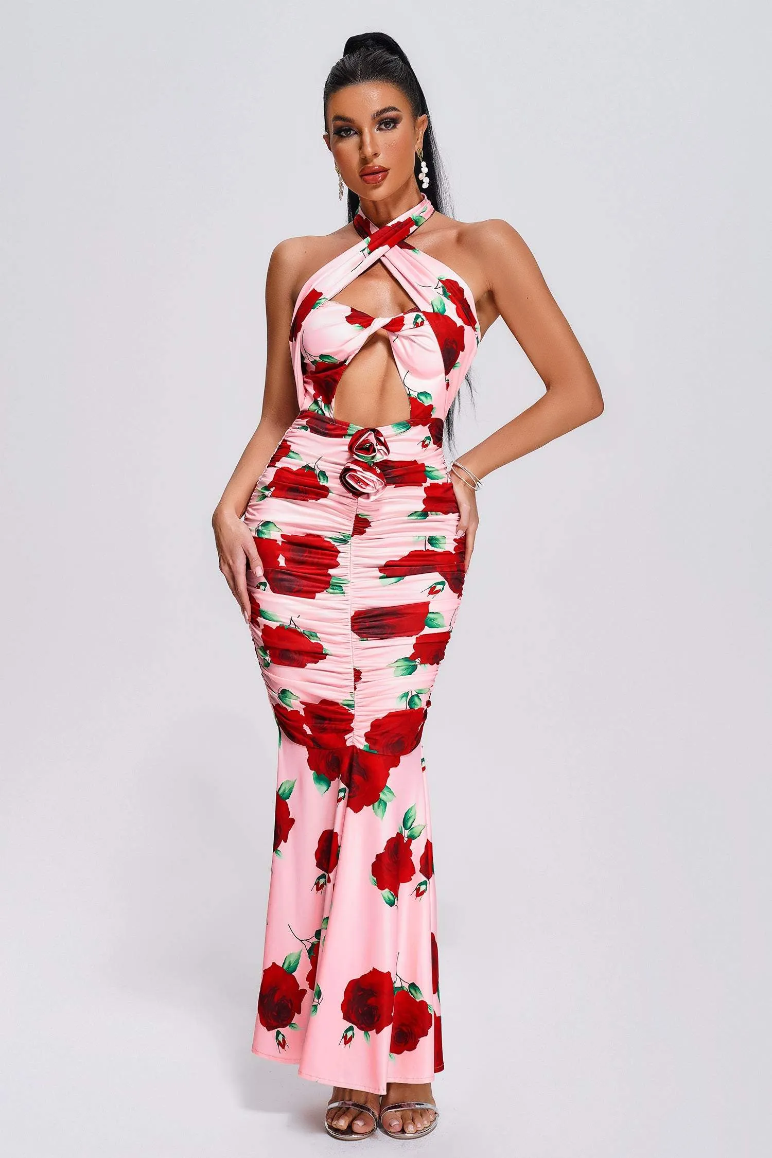 Julia Halter Floral Maxi Dress, L sold by Bella Barnett