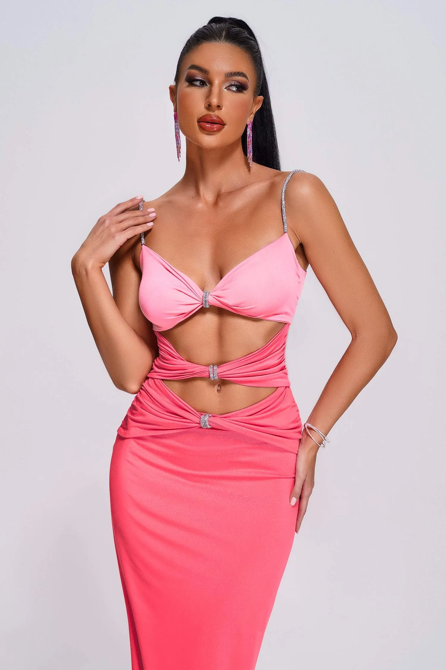 Yetta Cutout Midi Dress, M sold by Bella Barnett product image thumbnail 2