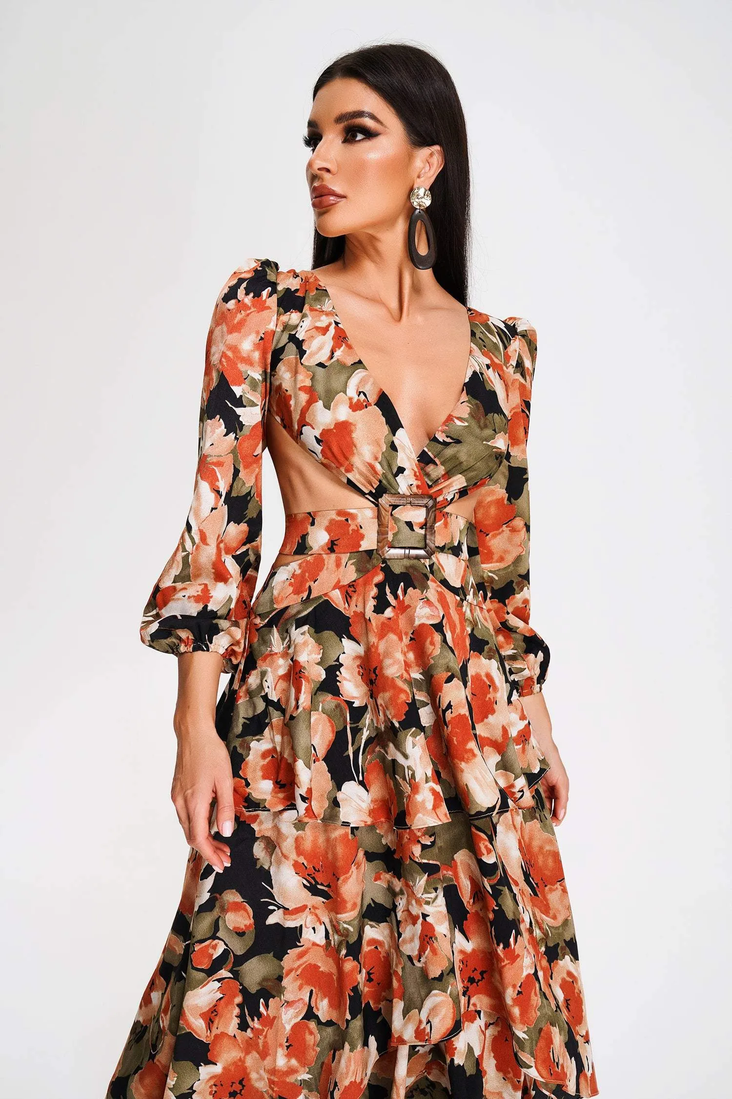 Lorena Floral Maxi Dress, M sold by Bella Barnett product image thumbnail 2