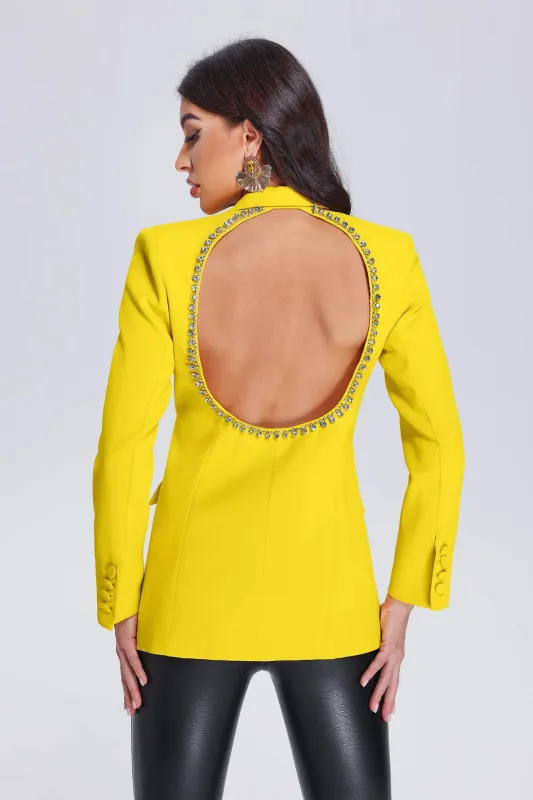 Koilo Blackless Blazer, M made by Bella Barnett
