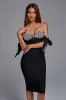 Licia Pearl Diamond Bandage Dress, S sold by Bella Barnett