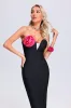 Lakona Flower Bandage Maxi Dress, M sold by Bella Barnett