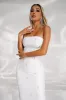 Samiya - Vestito Midi Bandage senza spalline, L sold by Bella Barnett