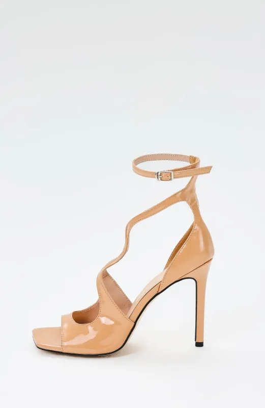 Nude Roman Style Hollow Sandals, 45 sold by Bella Barnett