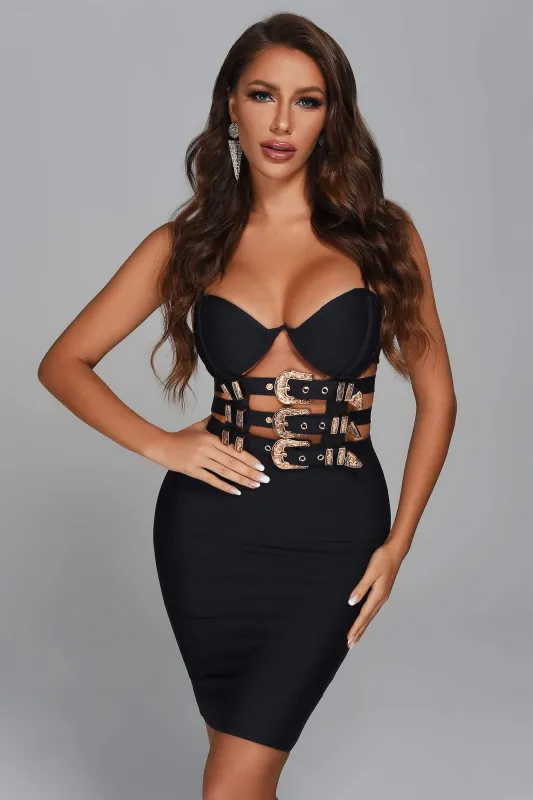 Ada Mini Bandage Dress, L sold by Bella Barnett