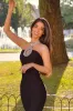 Metal Halterneck Mini Bodycon Dress, S sold by Bella Barnett