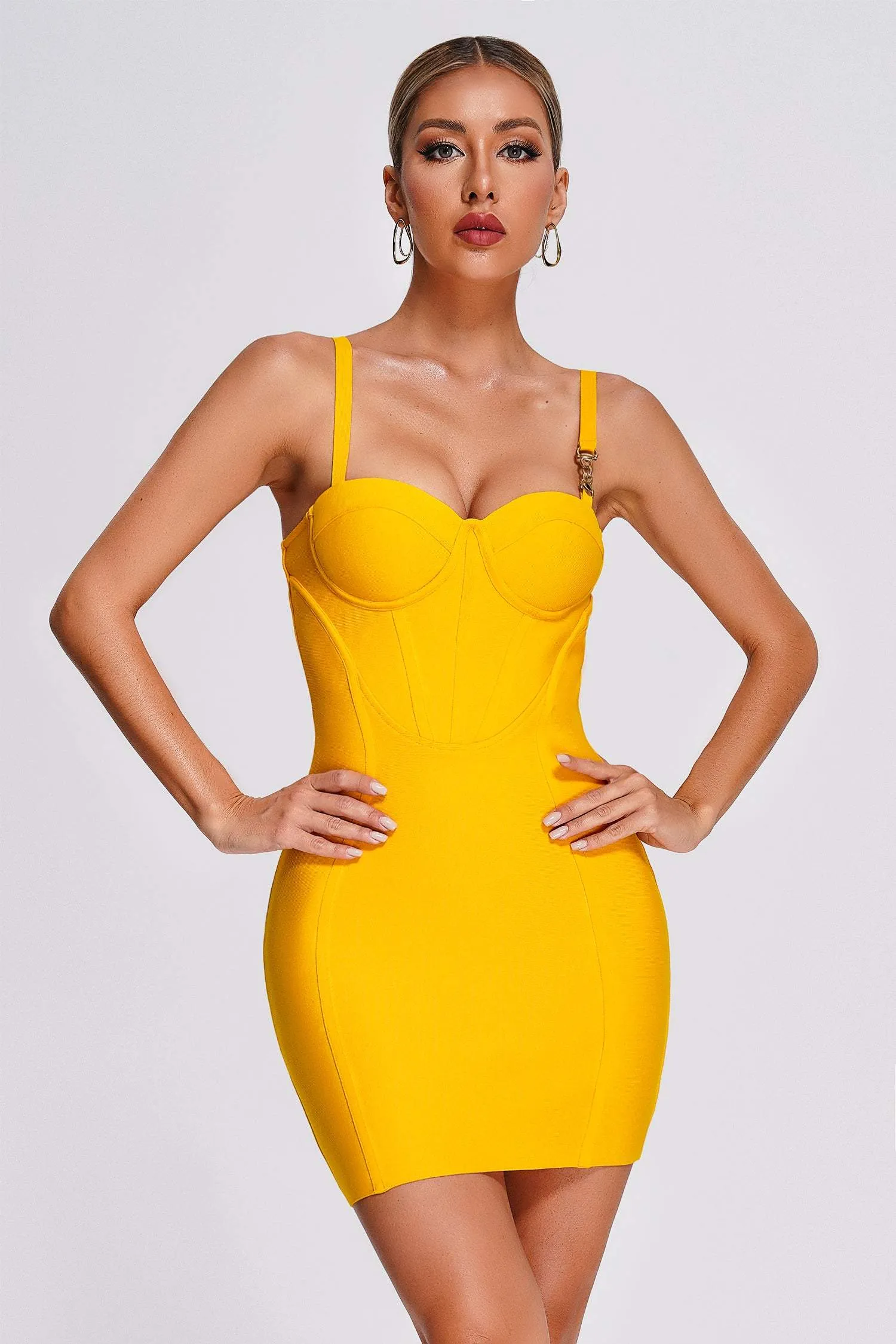 Snaka Mini Bandage Dress, L sold by Bella Barnett