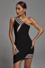 Zinney One Shoulder Cocktail Dress, XS sold by Bella Barnett