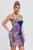 Manik Sequin Mini Dress, L sold by Bella Barnett