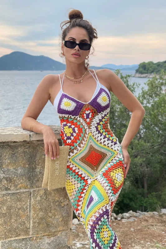 Romo Weave Maxi Dress, M sold by Bella Barnett