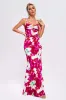 Waner Printed Maxi Dress, M sold by Bella Barnett