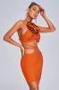Lzada Halter Mini Bandage Dress, M sold by Bella Barnett