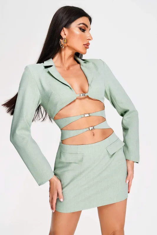 Viya Blazer Dress, L sold by Bella Barnett