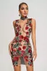 Noa Sequin Mesh Mini Dress, M sold by Bella Barnett