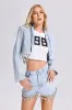 Quinny Diamante Denim Set, L sold by Bella Barnett