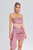 Janneth Sequin Ruched Mini Dress, S sold by Bella Barnett