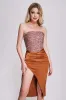Hiata Sequin Satin Mini Dress, L sold by Bella Barnett
