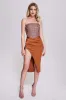 Hiata Sequin Satin Mini Dress, L sold by Bella Barnett