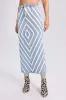 Minerva Rhombic Frayed Skirt, M sold by Bella Barnett