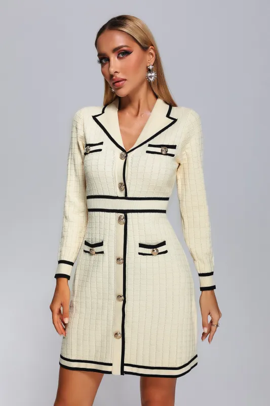 Salina Mini Knit Dress, M sold by Bella Barnett