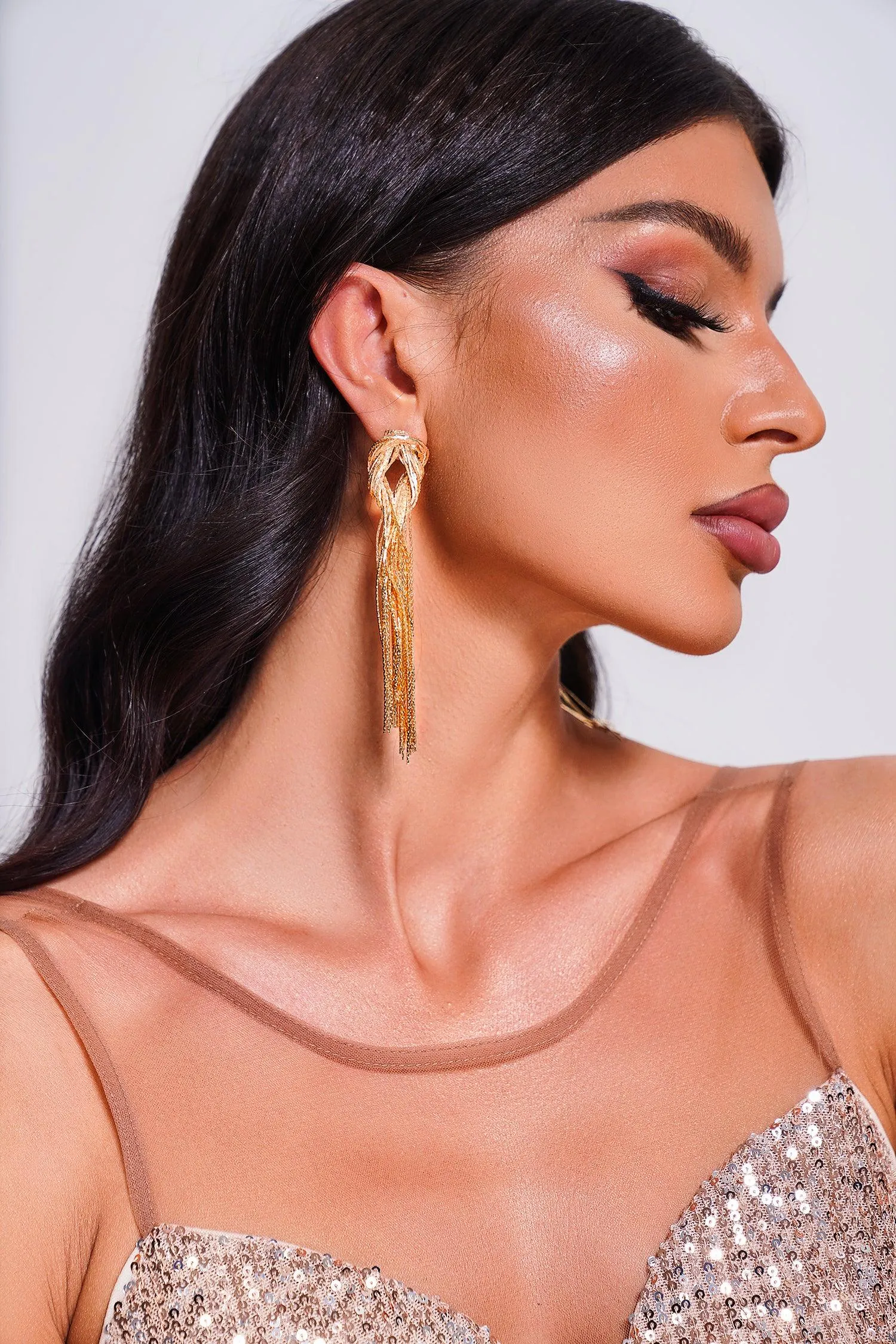 Jezz Tassel Earrings sold by Bella Barnett