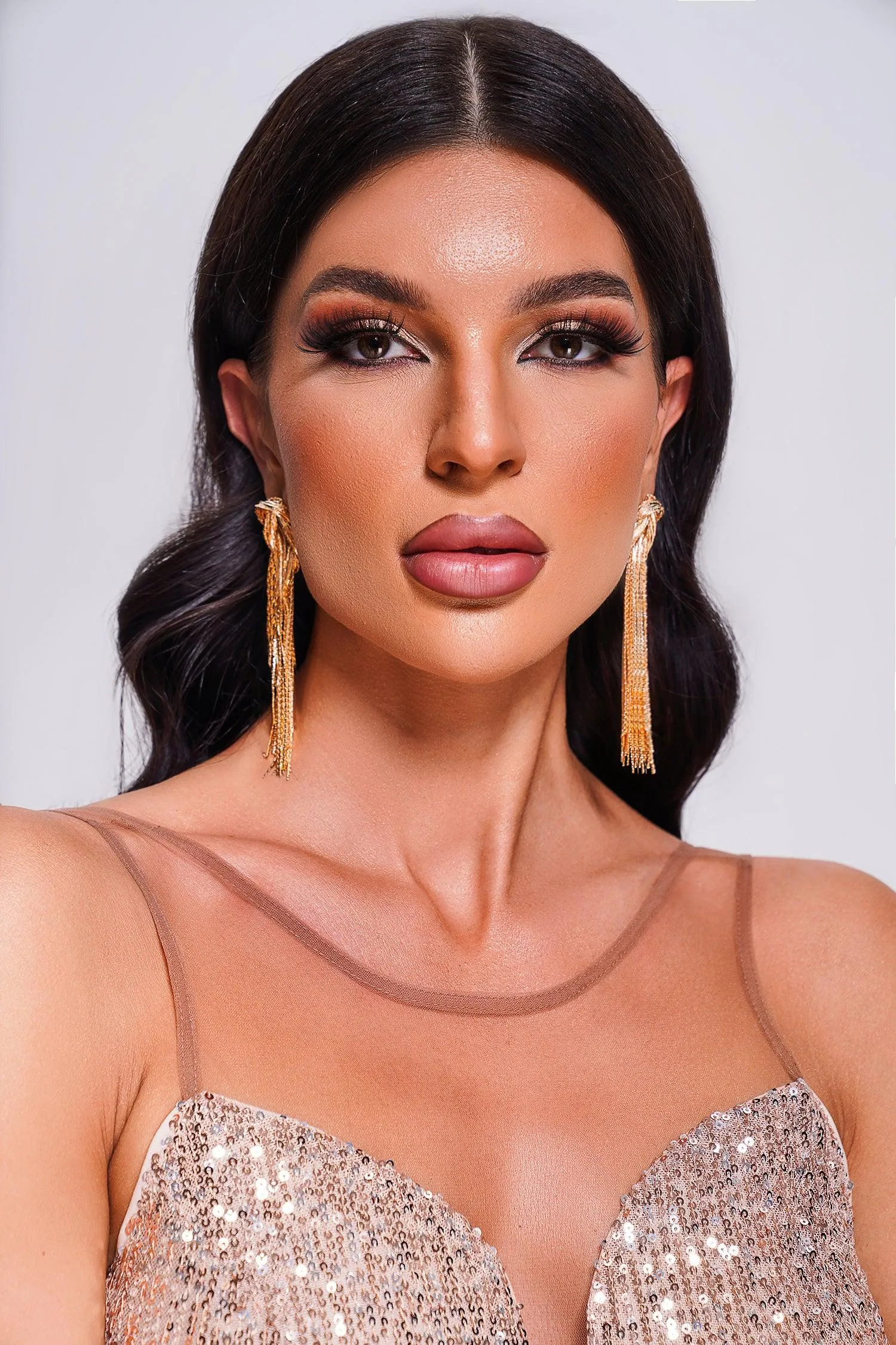 Jezz Tassel Earrings sold by Bella Barnett product image thumbnail 2