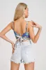 Rosalynn Pinted Silk Top, M sold by Bella Barnett