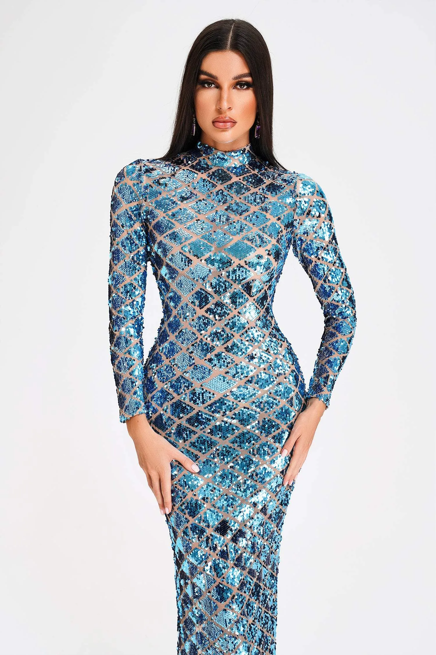 Loga Sequin Midi Dress, M sold by Bella Barnett product image thumbnail 2