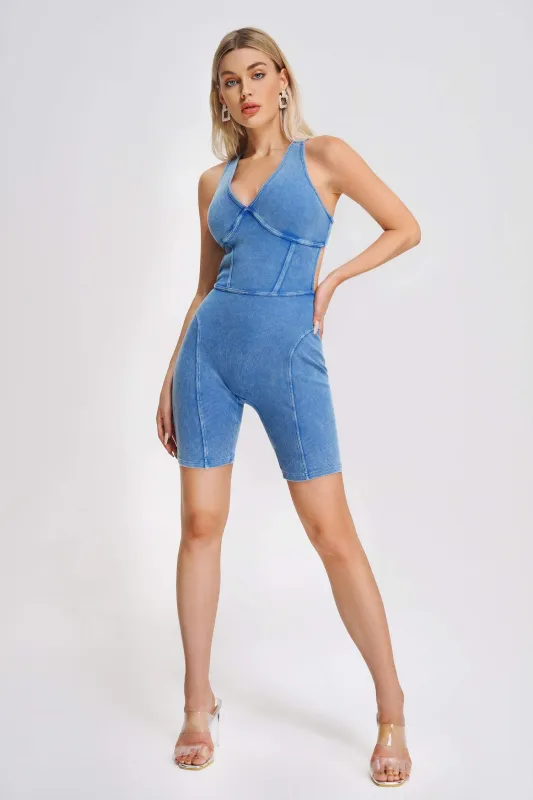 Danaja Backless Jumpsuit, L sold by Bella Barnett